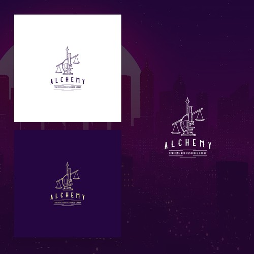 Logo Design for Alchemy Training and Resource Group