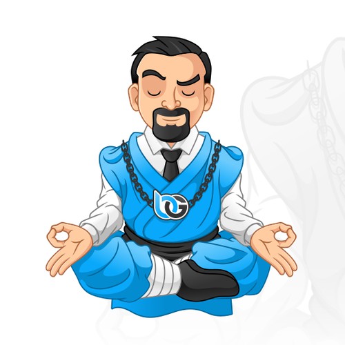 Mascot Design  for BLOCKCHAIN GURU