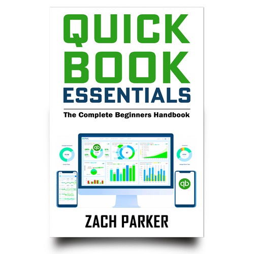 QuickBooks Essentials Book Cover Design