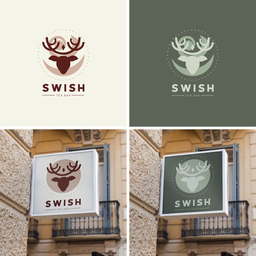 Simple, Elegant Tea Bar Logo