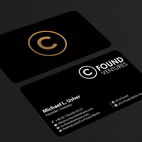 Co-Founder Business card