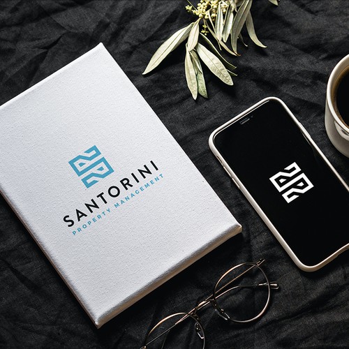 Logo design for Santorini Property Management