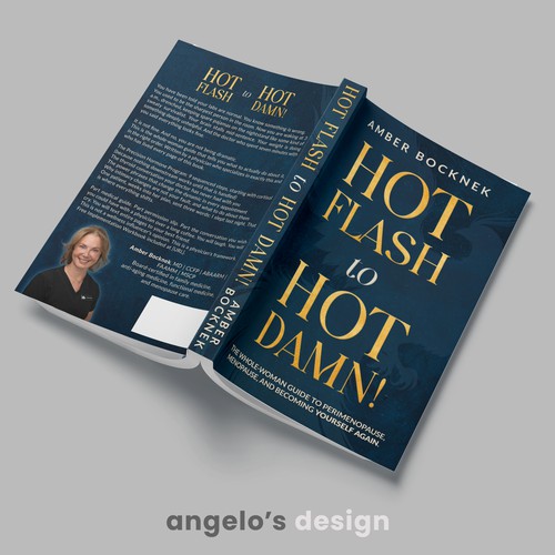 Hot Flash to Hot Damn! — Book Cover Design