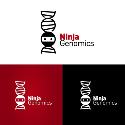 Looking for a stealthy ninja logo for a start-up DNA analysis company
