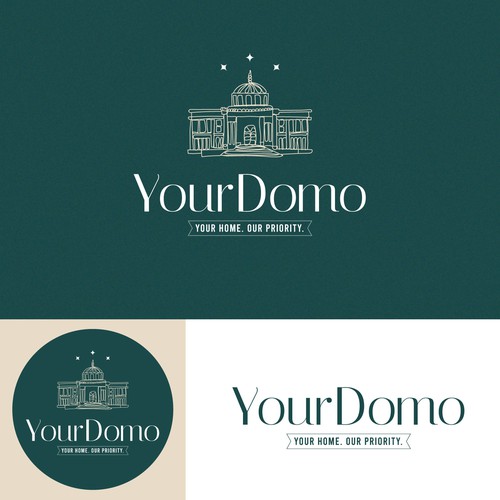 Luxurious logo for a high end butler service