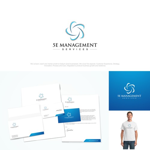 Logo design for 5E Management Services