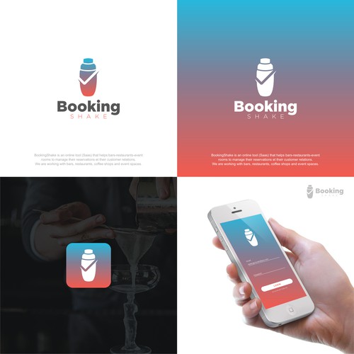 BOOKING SHAKE - LOGO