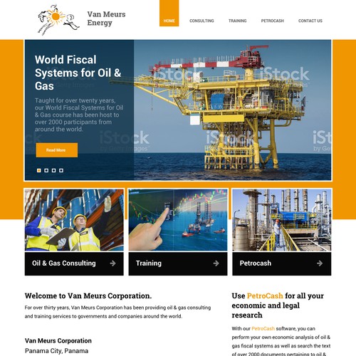 Website Landing Page