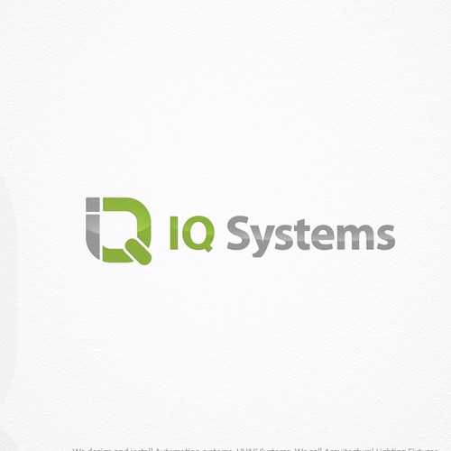 Logo for IQ SYSTEMS full technology company