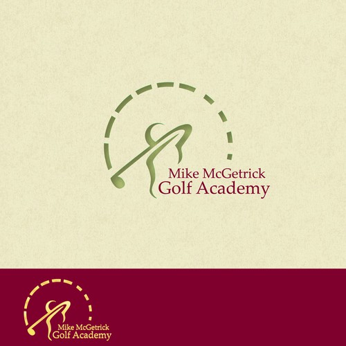 Golf academy logo