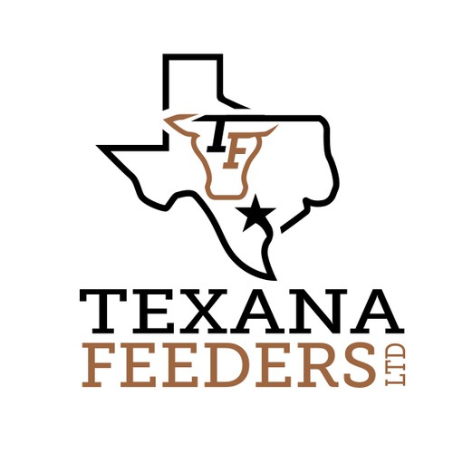 Classic Logo for a Texas based cattle operation