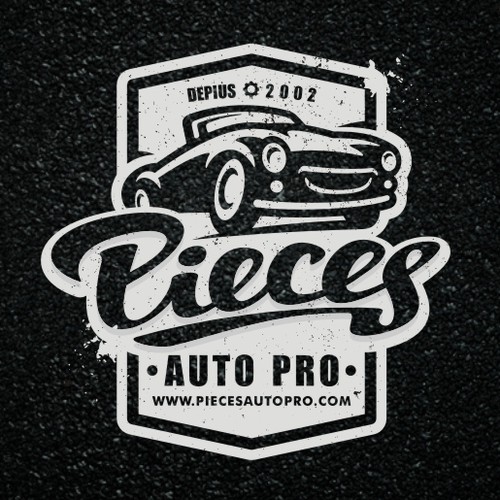 Need a vintage logo design for a car spare part online retailer