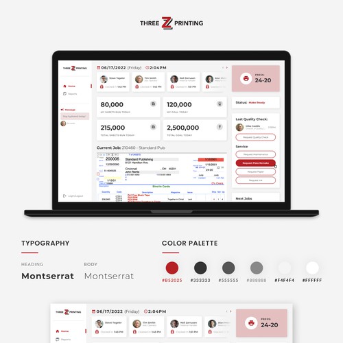 Filemaker Dashboard for Operating System