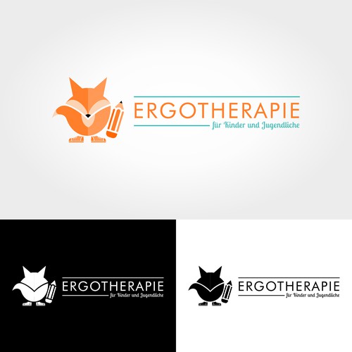 Ergotherapie logo concept