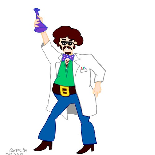 Mascot character - Science Doctor/Professor