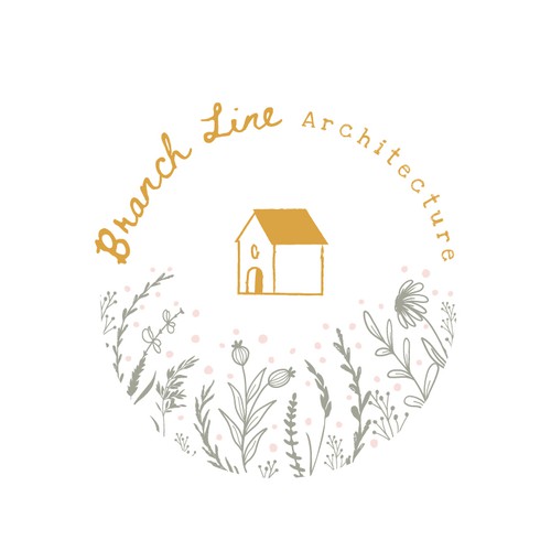 "Branch Line Architecture" logo concept