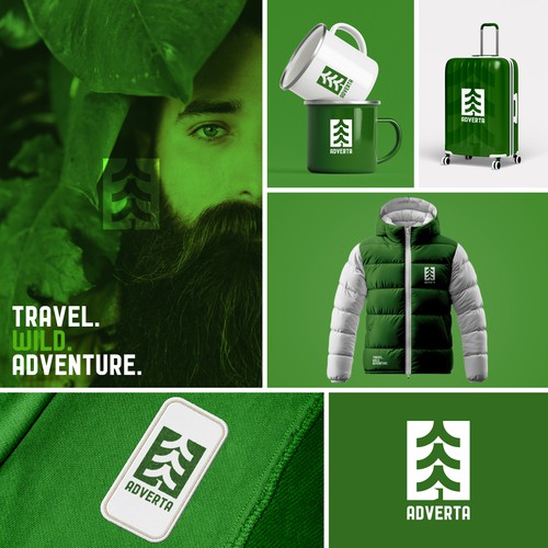 Adverta— Logo Design For Outdoor Brand