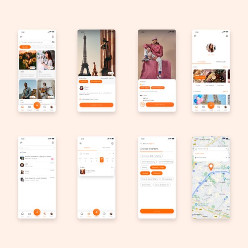 Mobile App UI Design