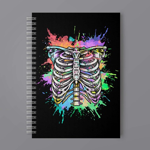 Rib Cage color Burst