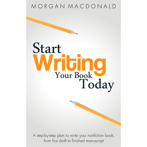 A modern, easy-to-read ebook cover for a book on writing