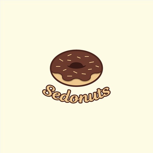 Logo for Sedonuts, a local donut shop in Sedona, AZ.