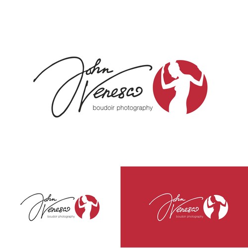 Create a logo for Boudoir Photographer John Venesco