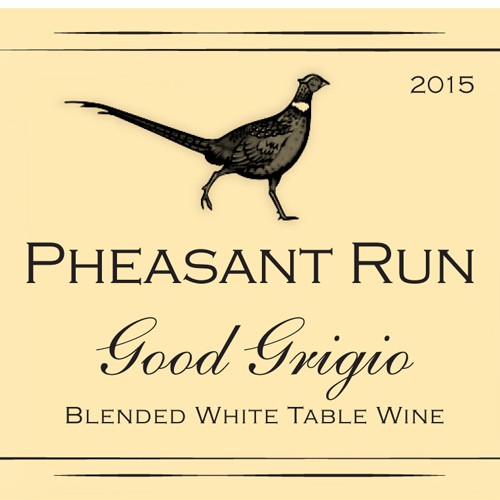 creating a cool, classy label for Pheasant Run Winery