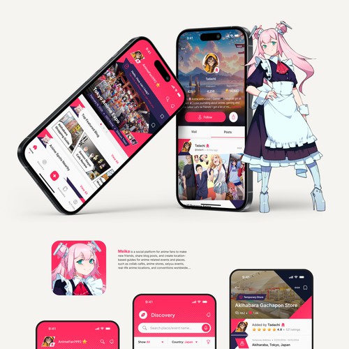 Meika-chan App Light Mode