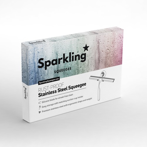 Premium packaging box for squeegee