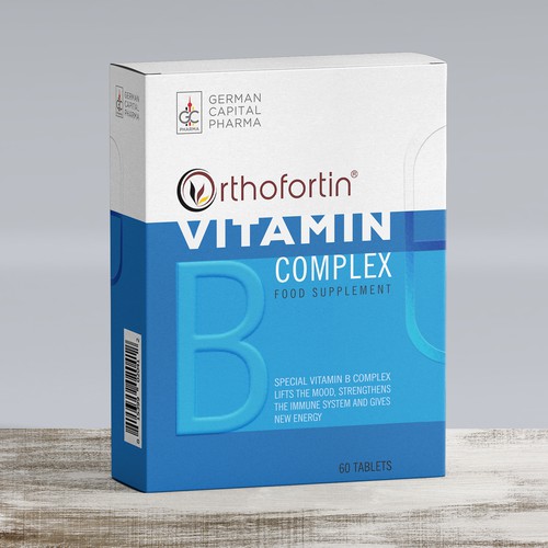 Packaging for B COMPLEX Vitamin