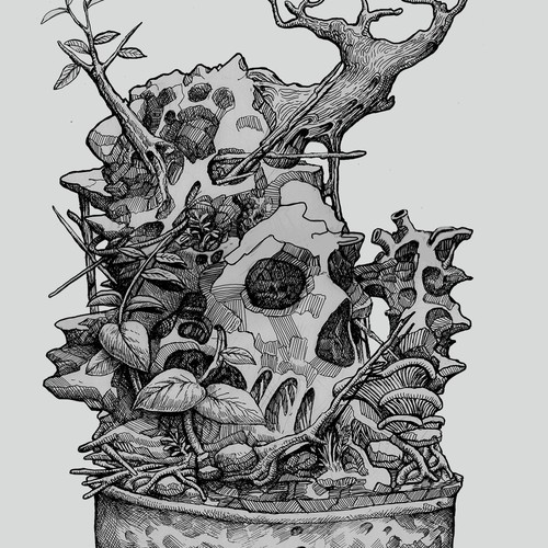 Bonsai skull