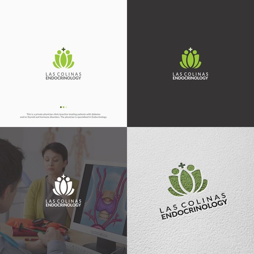  Design an energetic logo for Las Colinas Endocrinology
