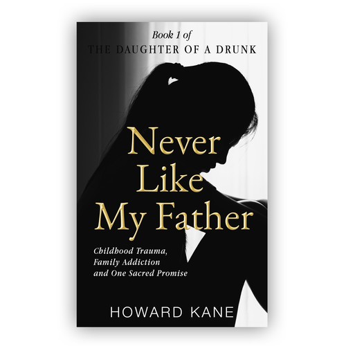 Modern Minimalist Evocative Book Series Concept Book Cover Design 