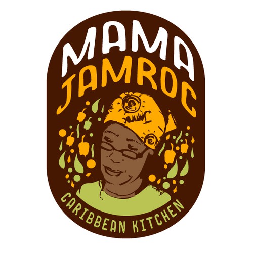 Playful logo for Caribbean sauces