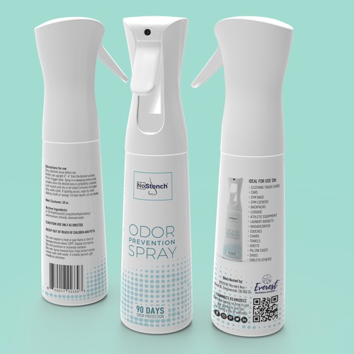 revolutionary odor prevention spray