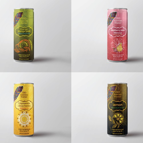 Beverage Label Teas
