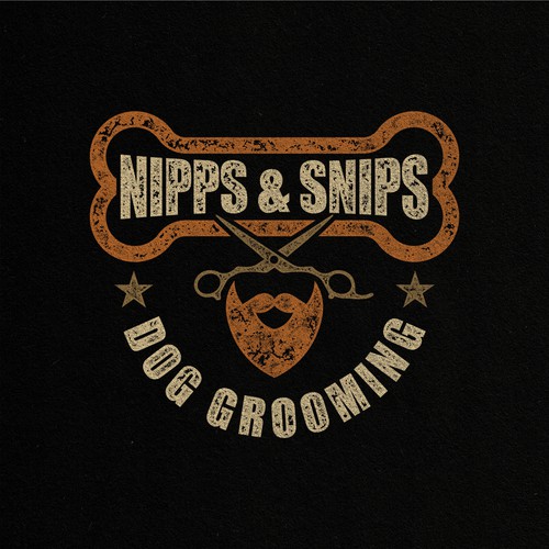 Modern playful logo redesign for Nipps & Snips Grooming