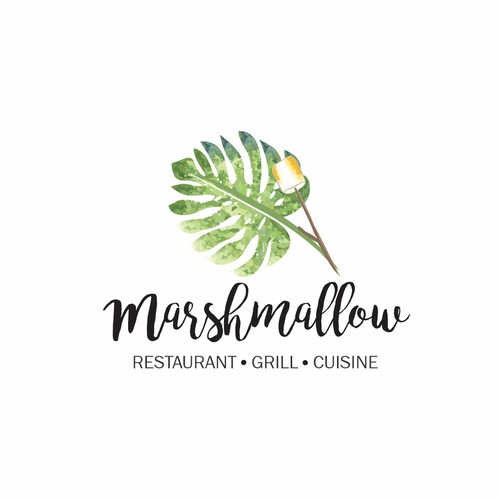 Marshmallow Logo Design