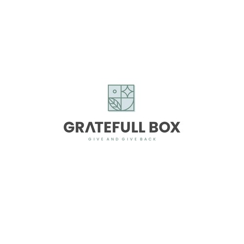 Logo concept for Gratefull Box