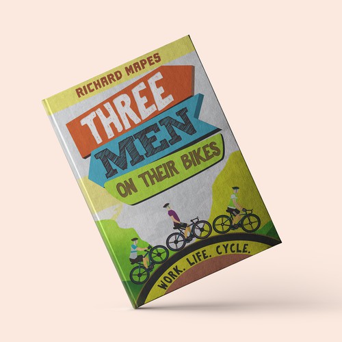 E-Book Cover for Three Man on Their Bikes