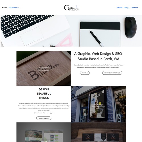 Chase e-Design website