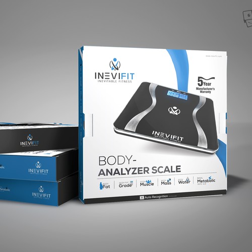 Body Fat Scale Box Design