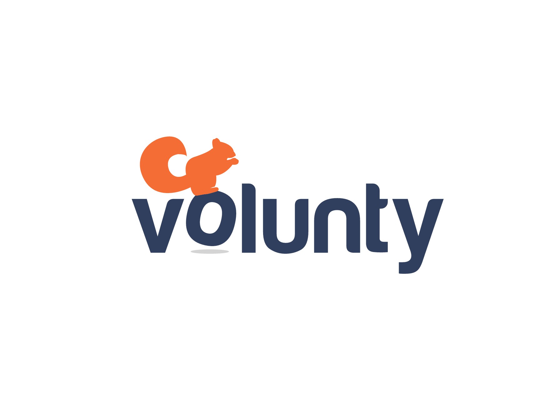 设计一个标志Volunty——国际non-profit-organisation增加共同利益