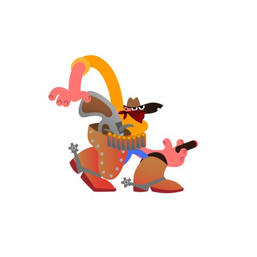 Cowboy Mascot / Cartoon