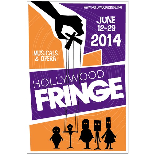 Guide Cover for the Hollywood Fringe Festival