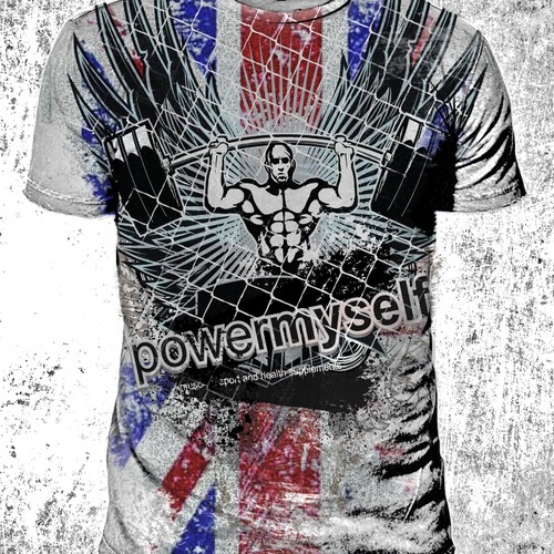 Fashionable gym wear t-shirt design required