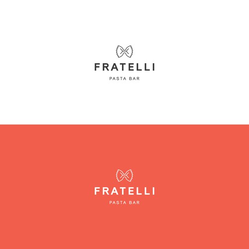 Logo design for FRATELLI PASTA BAR