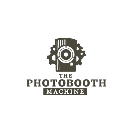 Create a nostalgic, steampuck inspired logo for The Photobooth Machine