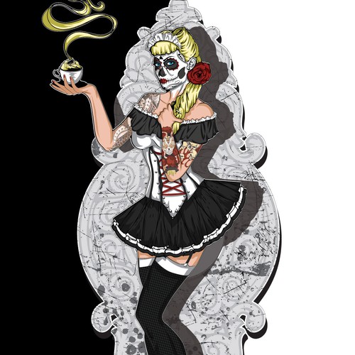 Sexy Skeleton Maid