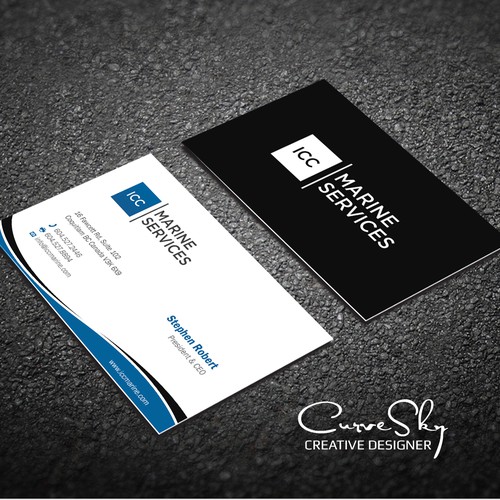 Curve Business Card